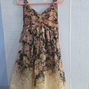 Zimmermann Printed Spaghetti Strap Dress Size 0
